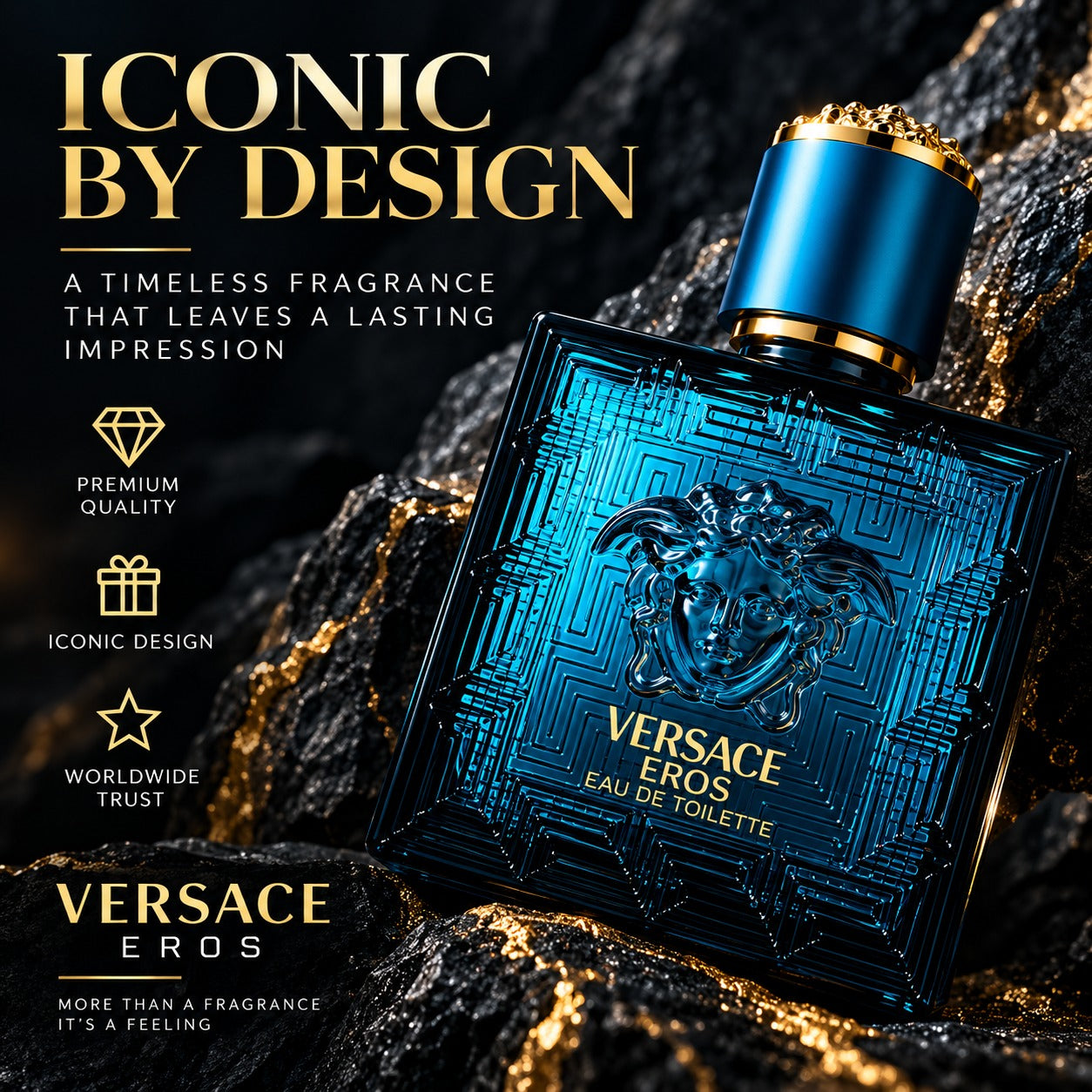 VERSACE EROS COLOGNE Eau De Toilette Spray